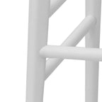 Hendry Backless Solid Acacia Counter Stool