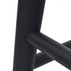 Hendry Backless Solid Acacia Counter Stool
