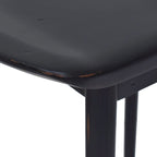 Hendry Backless Solid Acacia Counter Stool