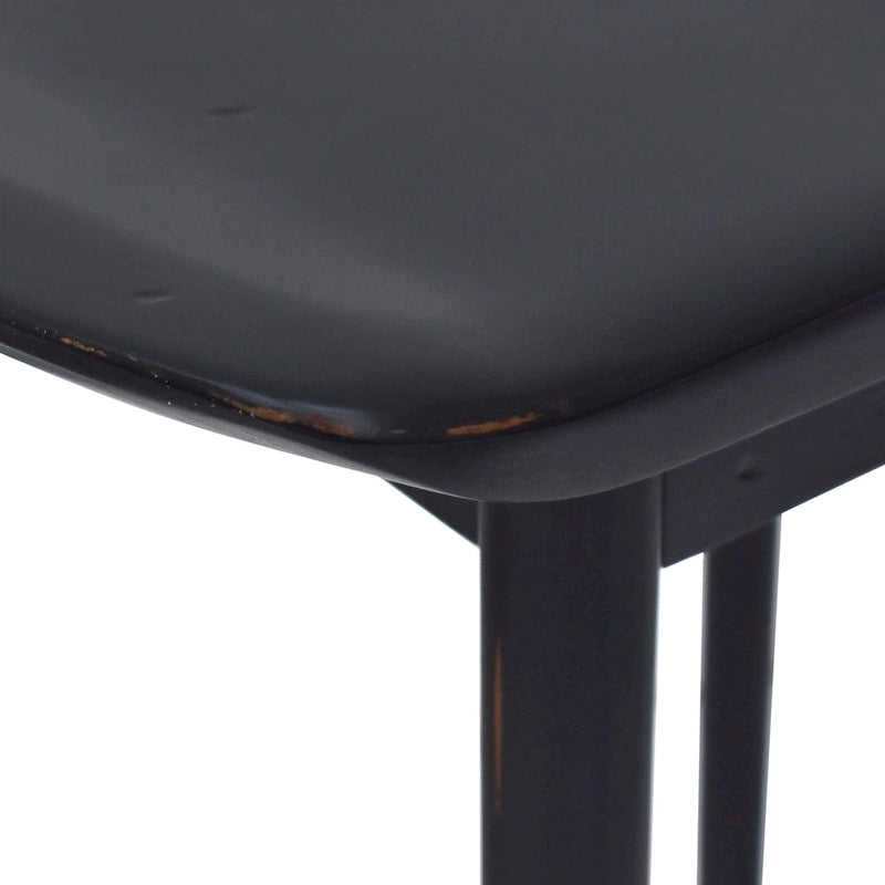 Hendry Backless Solid Acacia Counter Stool