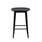 Hendry Backless Solid Acacia Counter Stool