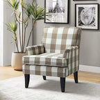 French Country Armchair with Nailhead Trim