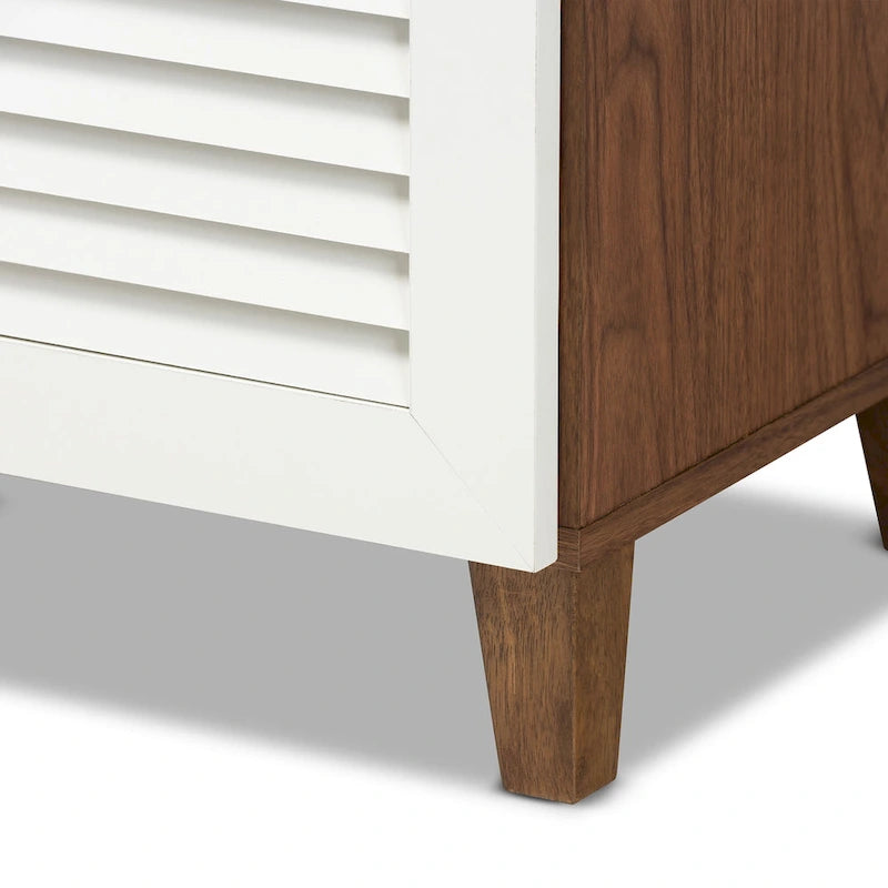 Carrington Agnew Modern and Contemporary 11-shelf Shoe Cabinet