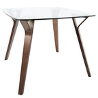 Mid-century Modern Square Dining Table