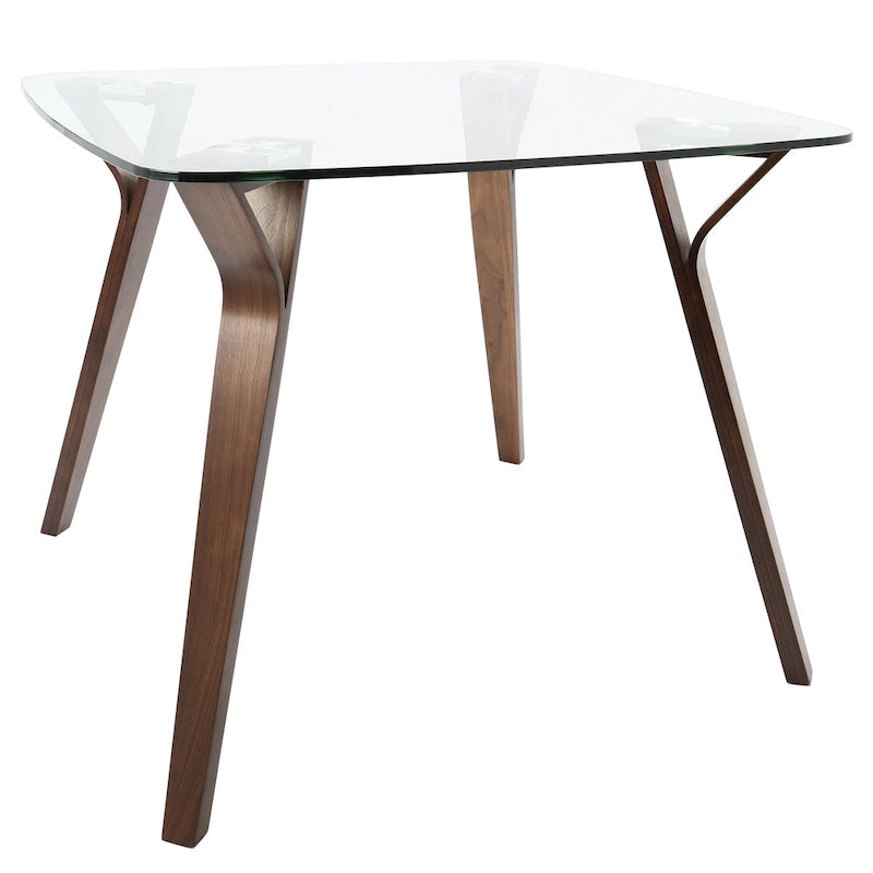 Mid-century Modern Square Dining Table