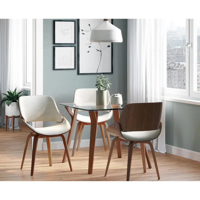Mid-century Modern Square Dining Table