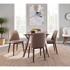 Mid-century Modern Square Dining Table
