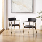 Mid-century Solid Wood Accent Dining Chair