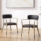 Mid-century Solid Wood Accent Dining Chair