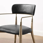 Mid-century Solid Wood Accent Dining Chair