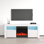 58-inch Electric Fireplace TV Console