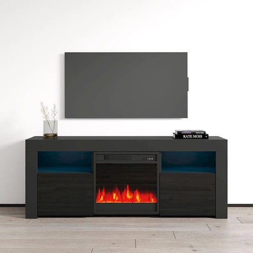 58-inch Electric Fireplace TV Console