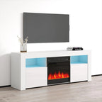 58-inch Electric Fireplace TV Console