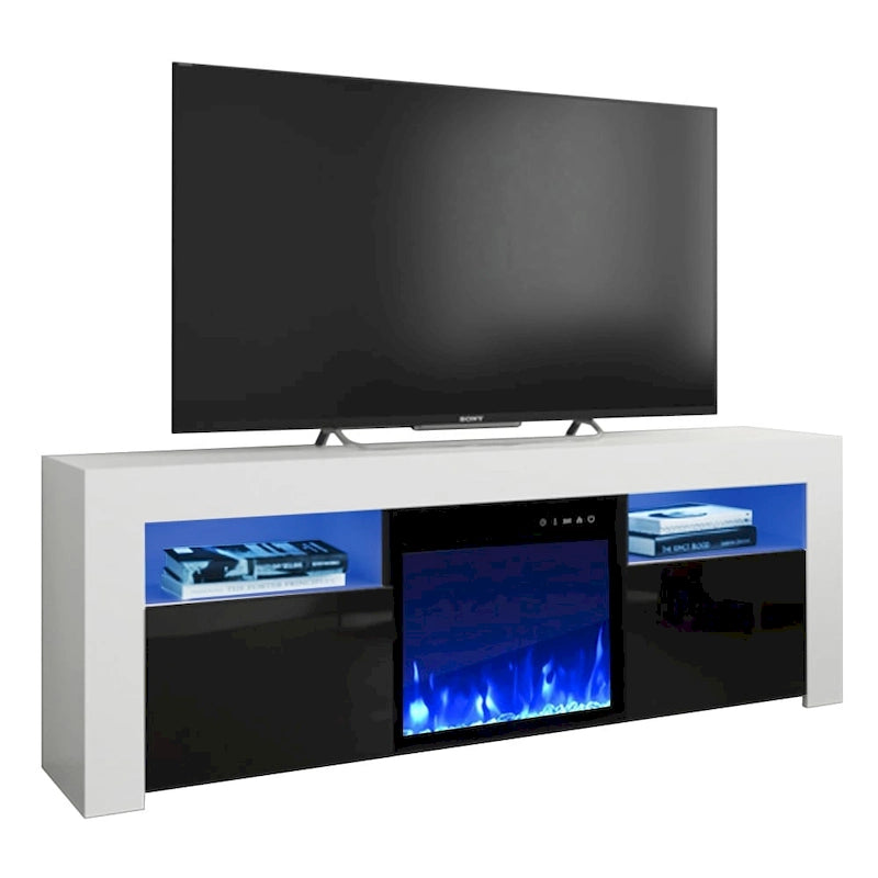 58-inch Electric Fireplace TV Console