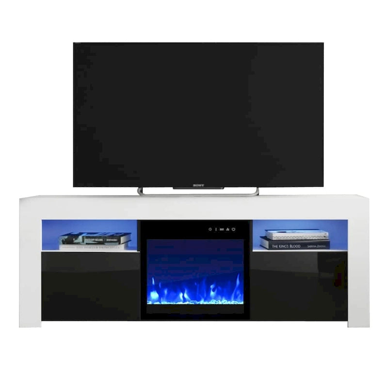 58-inch Electric Fireplace TV Console