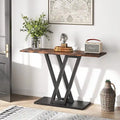 43 Inch Entryway Console Tables, Narrow Sofa Table for Hallway, Living Room