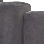 Stark Velvet Upholstered Modern Queen Platform Bed