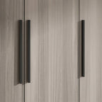 70. H x 47.2 W Wardrobe Cabinet Armoire Three Doors In White Closet