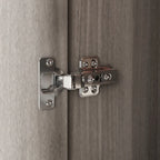 70. H x 47.2 W Wardrobe Cabinet Armoire Three Doors In White Closet