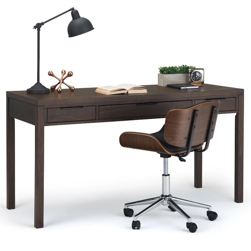 WYNDENHALL Fabian SOLID WOOD Contemporary 60 inch Wide Desk