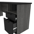 71W U or L-Shaped Executive Desk with Hutch