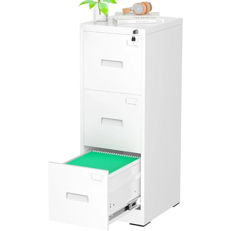 3 Drawer Metal Locking File Cabinet for Home Office