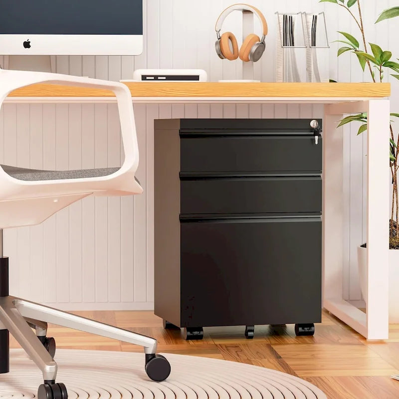 3 Drawer Metal Locking File Cabinet for Home Office