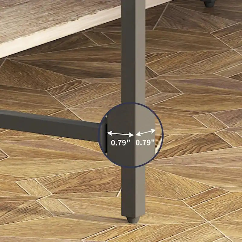 Mixoy L-Shaped Computer Desk with Drawers, Large Corner Office Desk, Modern Executive Desk, Writing Table Workstation