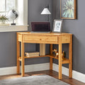 Simple Living Bamboo Corner Desk