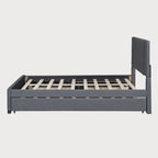 Queen Size Bed with Twin XL Size Trundle