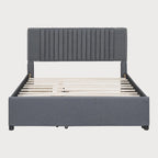 Queen Size Bed with Twin XL Size Trundle