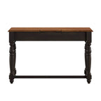 Oaklyn Antique 1-drawer Desk with Charging Station by iNSPIRE Q Classic