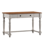 Oaklyn Antique 1-drawer Desk with Charging Station by iNSPIRE Q Classic