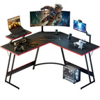 Homall L-Shaped Gaming Desk Computer Corner Desk Office Writing Desk