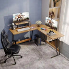 Homall L-Shaped Gaming Desk Computer Corner Desk Office Writing Desk