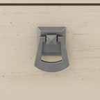 Antique White L-shaped Desk Set