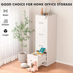 18 Deep 4 Drawers Vertical Metal Locking File Cabinet with with 4 Adjustable Hanging Frame for Home Office