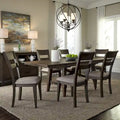 Panel Back Wood Dining Chairs