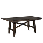 Panel Back Wood Dining Chairs