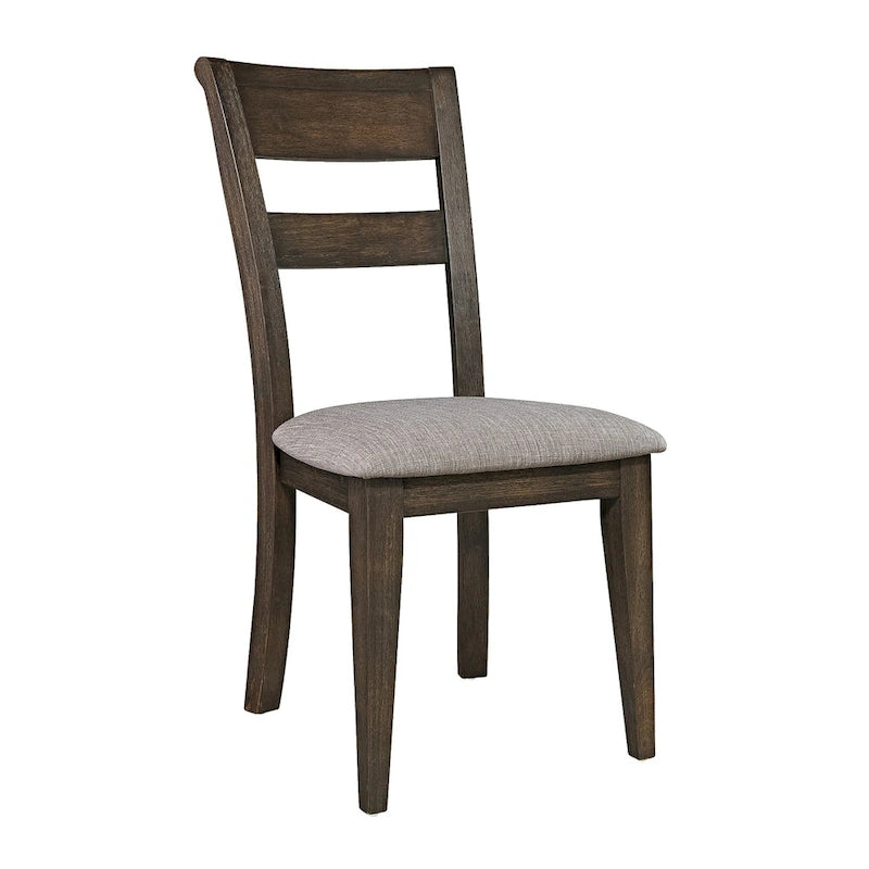 Panel Back Wood Dining Chairs
