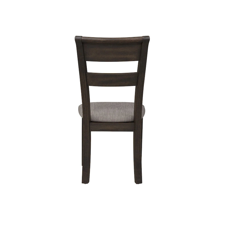 Panel Back Wood Dining Chairs