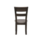 Panel Back Wood Dining Chairs