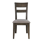 Panel Back Wood Dining Chairs