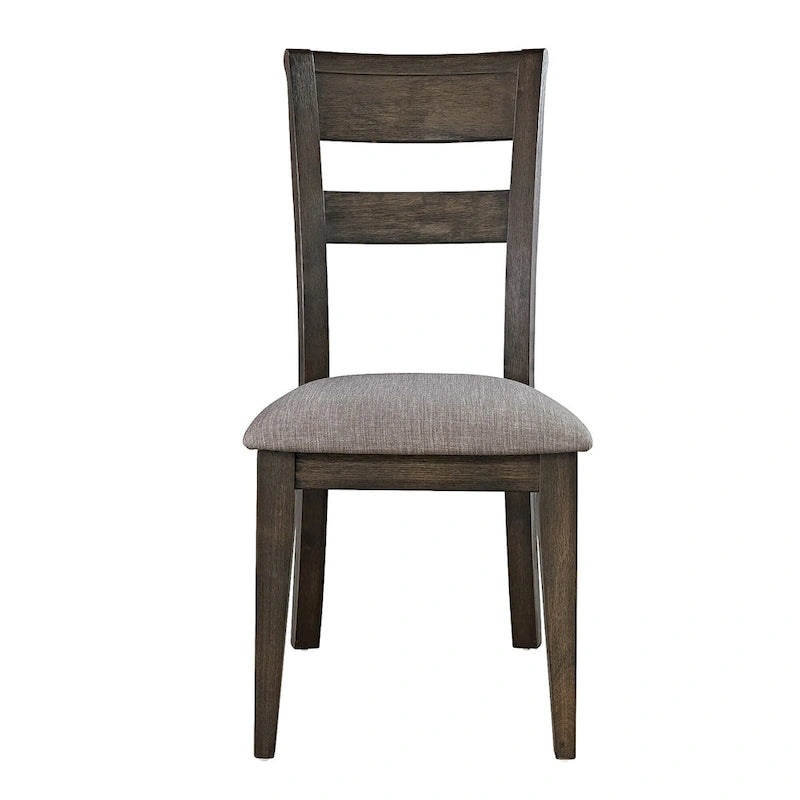 Panel Back Wood Dining Chairs
