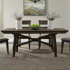 Panel Back Wood Dining Chairs