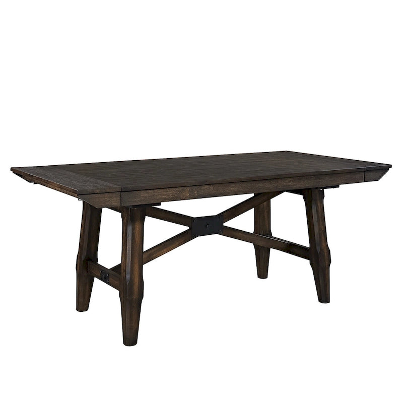 Panel Back Wood Dining Chairs