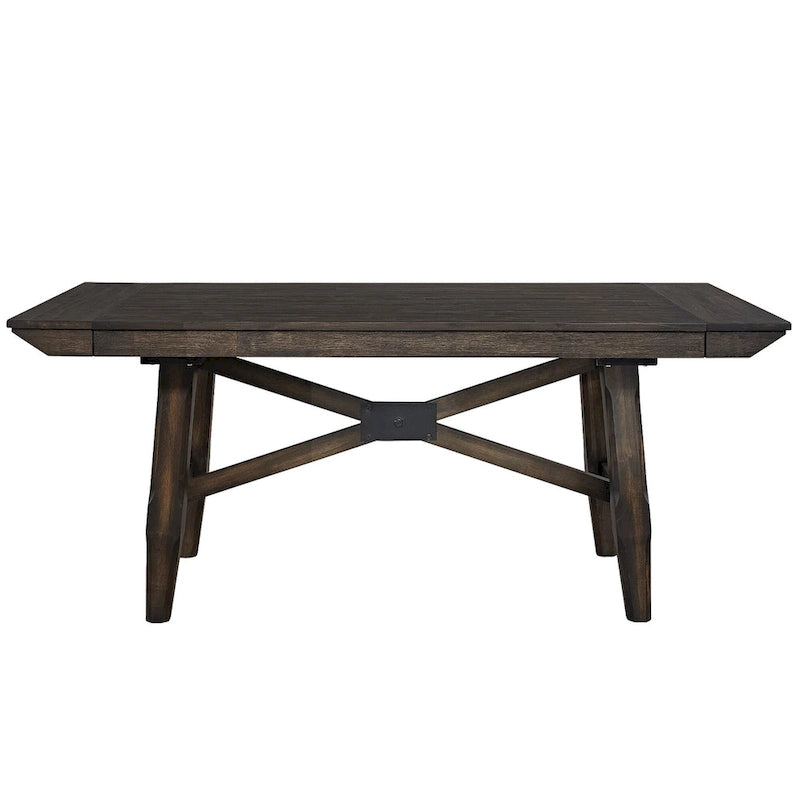 Panel Back Wood Dining Chairs