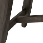 Panel Back Wood Dining Chairs