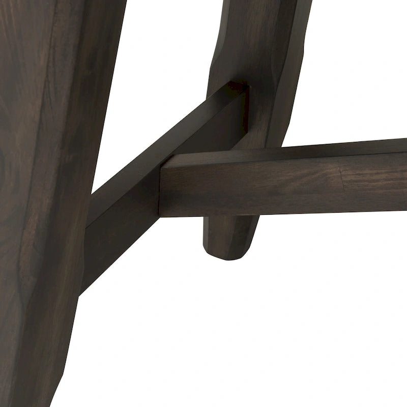 Panel Back Wood Dining Chairs