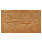 Light Natural Baluster 55-inch Coffee Table